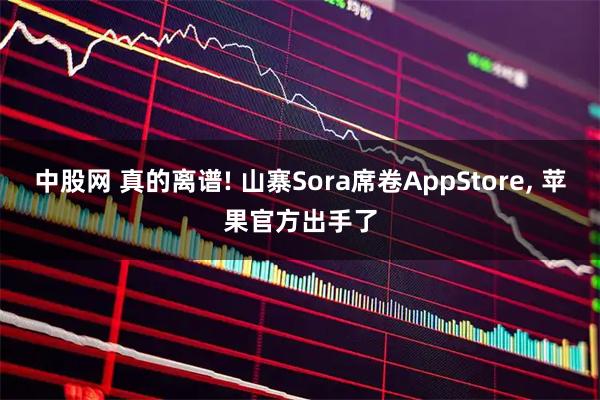 中股网 真的离谱! 山寨Sora席卷AppStore, 苹果官方出手了